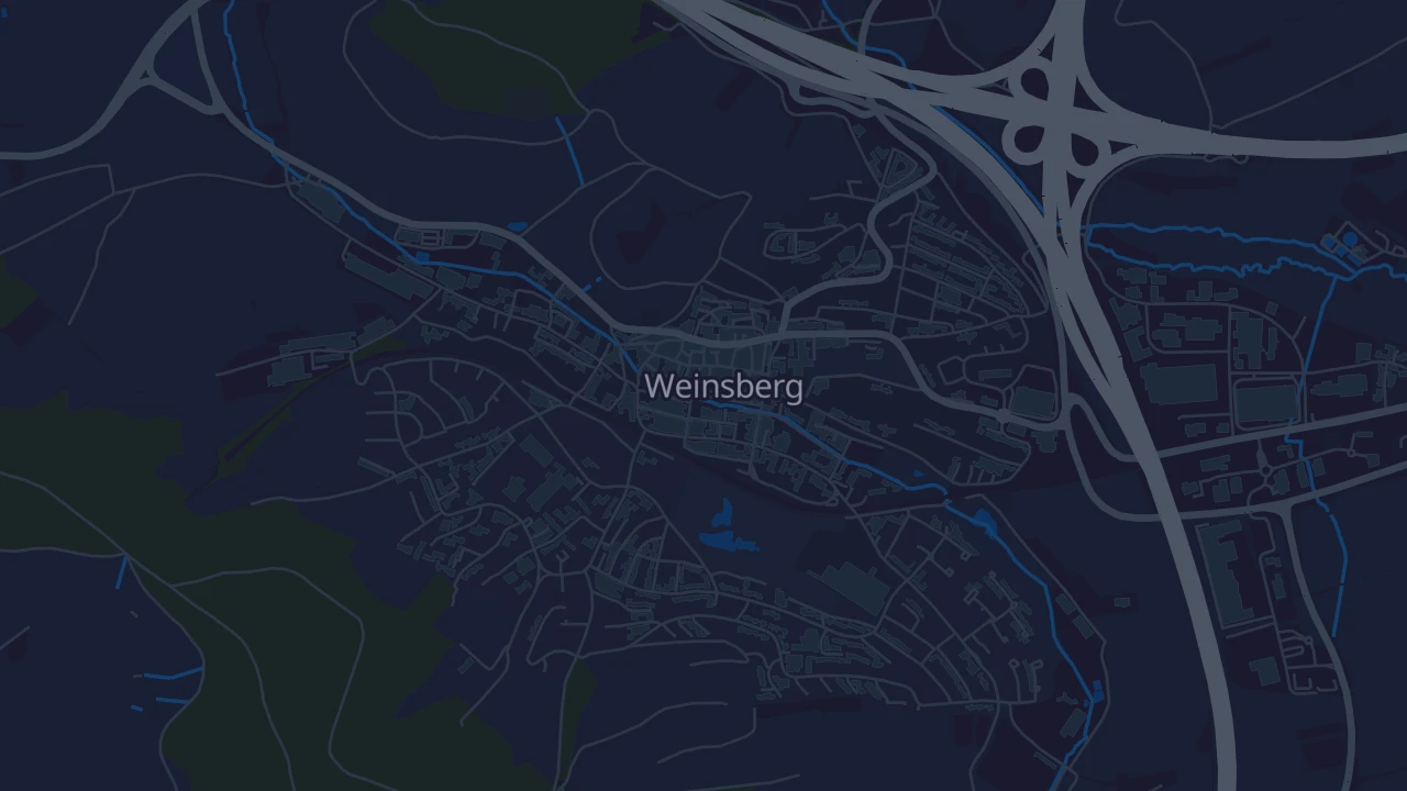 Karte von Weinsberg (Kernstadt)