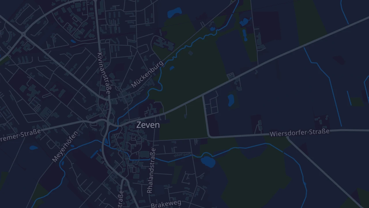 Karte von Zeven