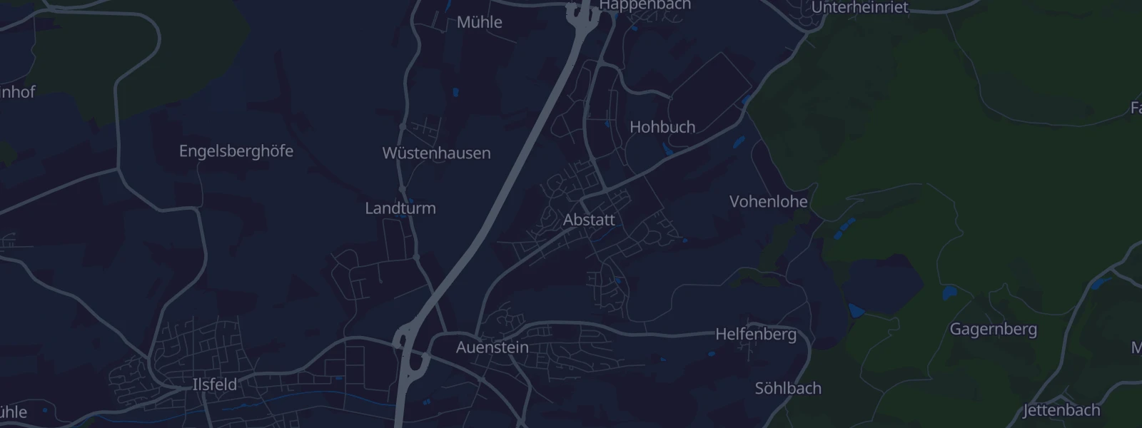 Karte von Abstatt