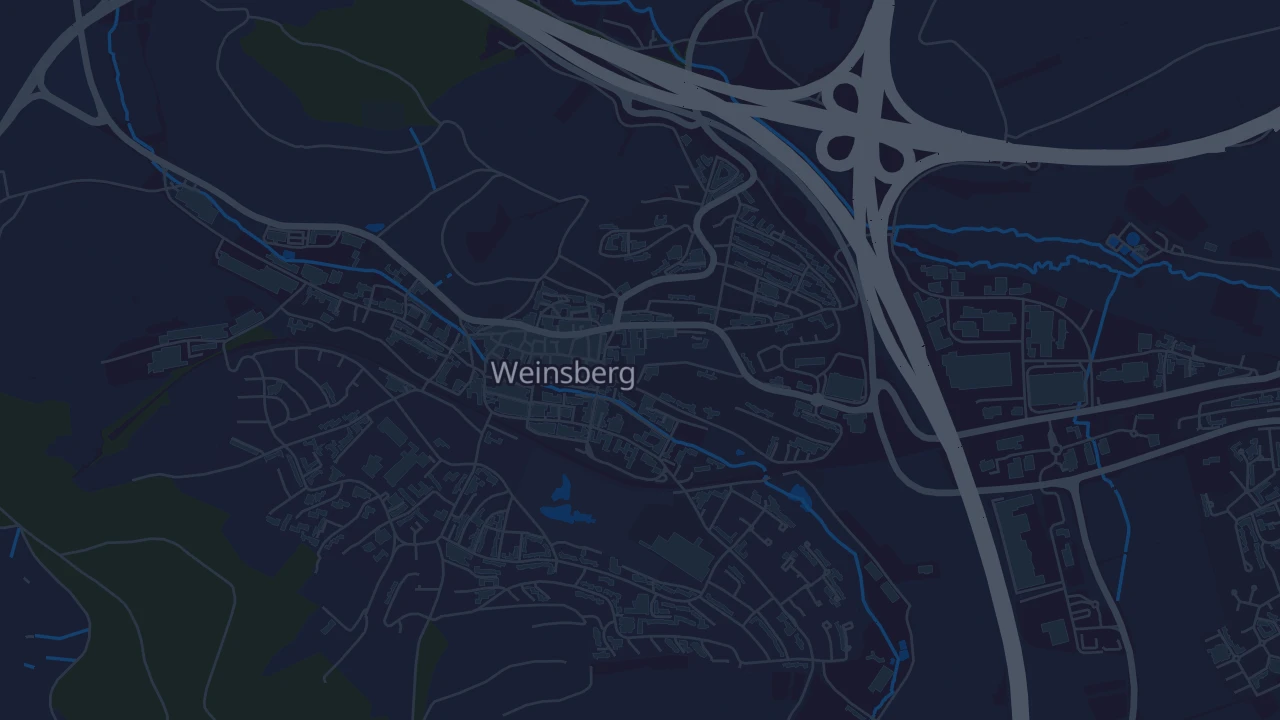 Karte von Weinsberg (Kernstadt)