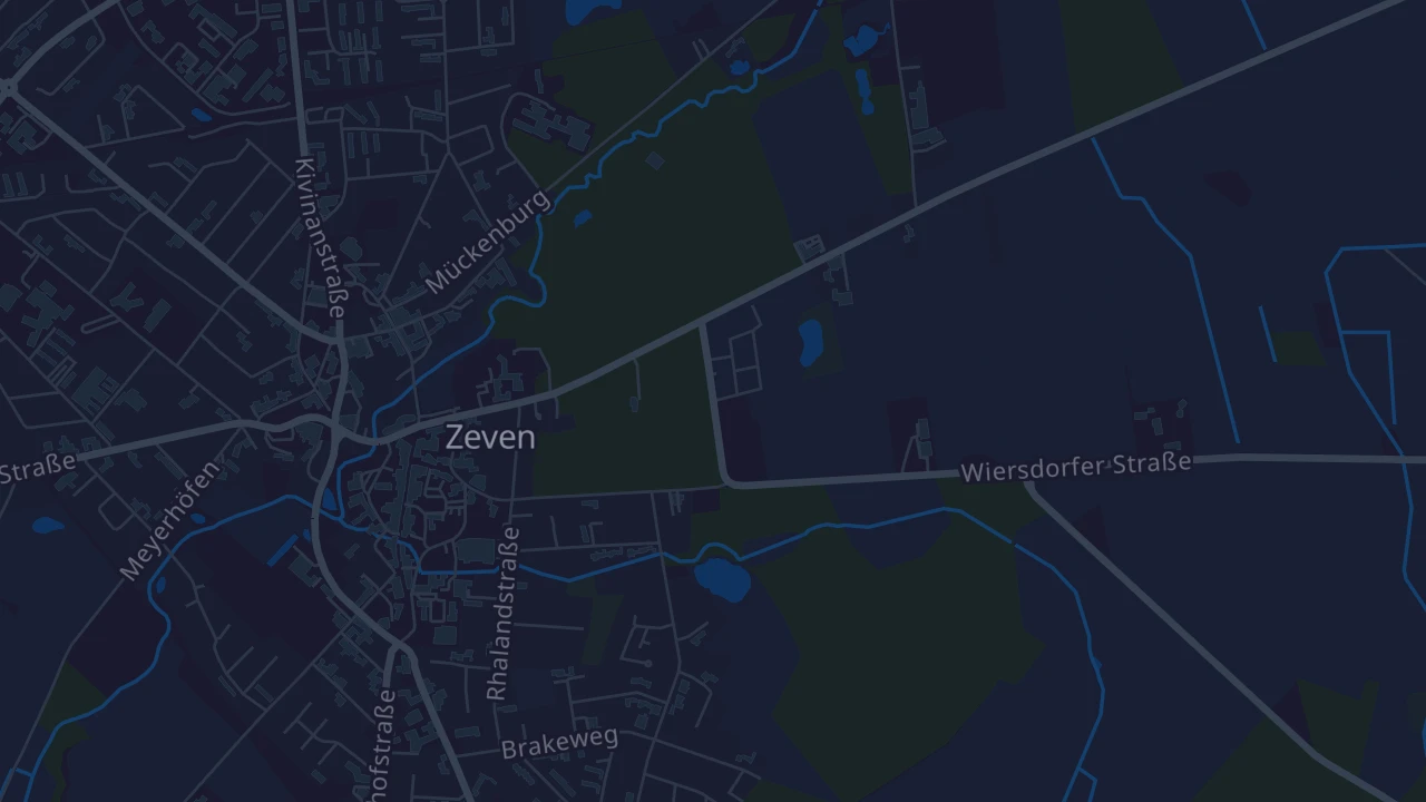 Karte von Zeven