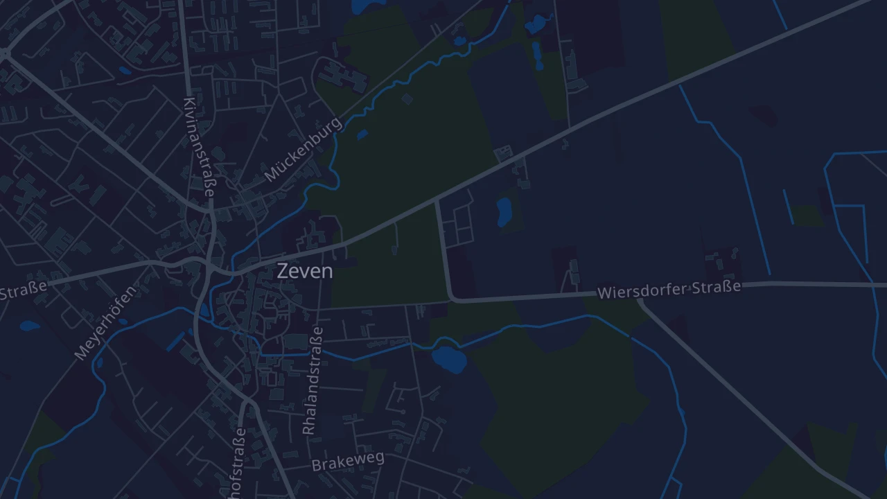 Karte von Zeven