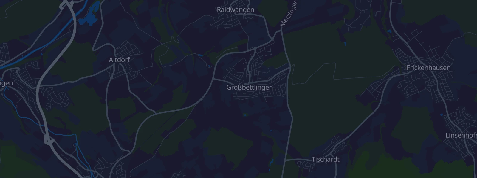 Karte von Großbettlingen