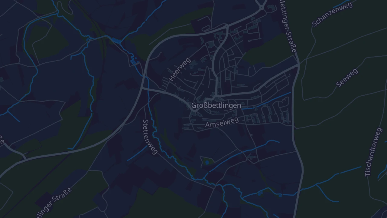 Karte von Großbettlingen
