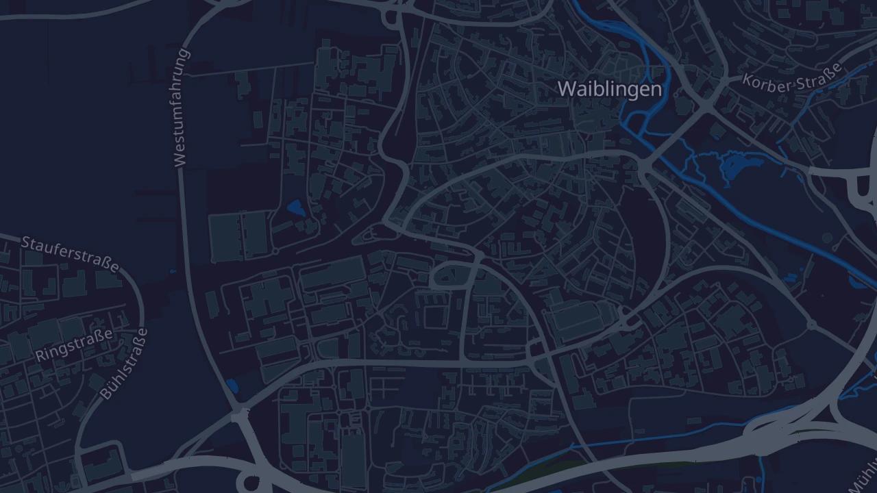 Karte von Waiblingen