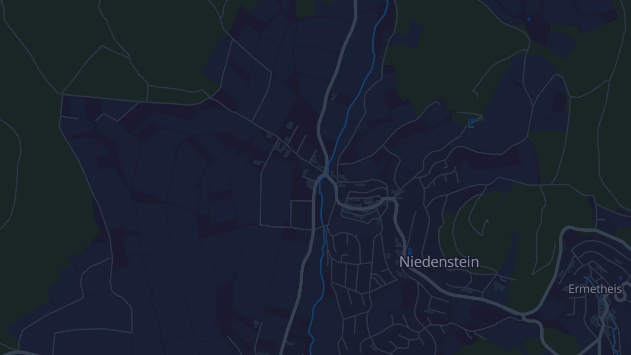 Karte von Niedenstein