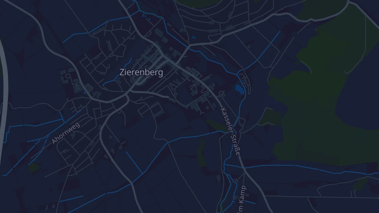 Karte von Zierenberg