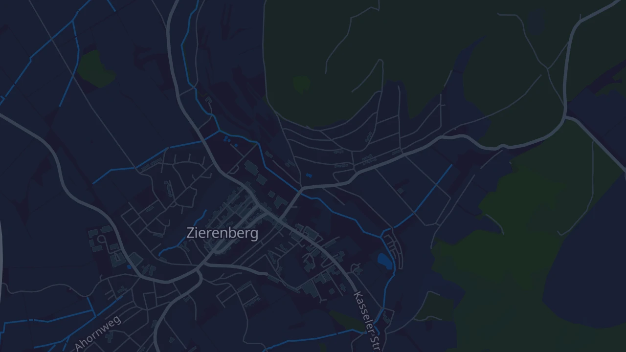 Karte von Zierenberg
