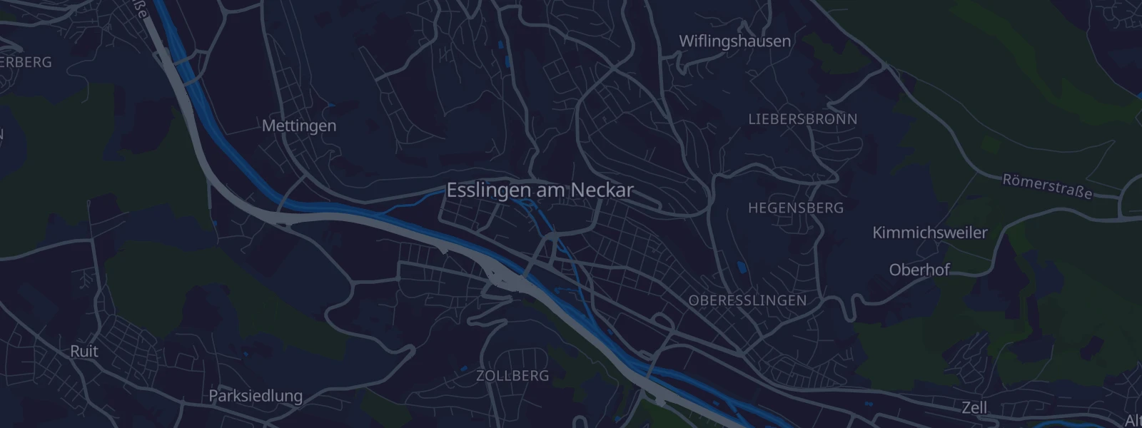 Karte von Esslingen am Neckar