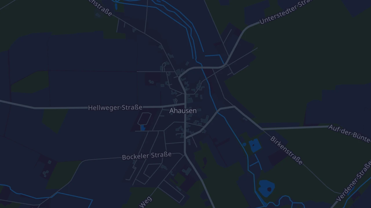 Karte von Ahausen