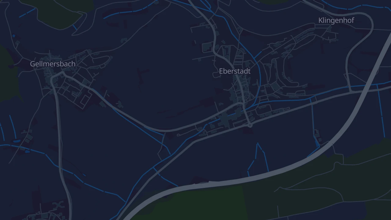 Karte von Eberstadt
