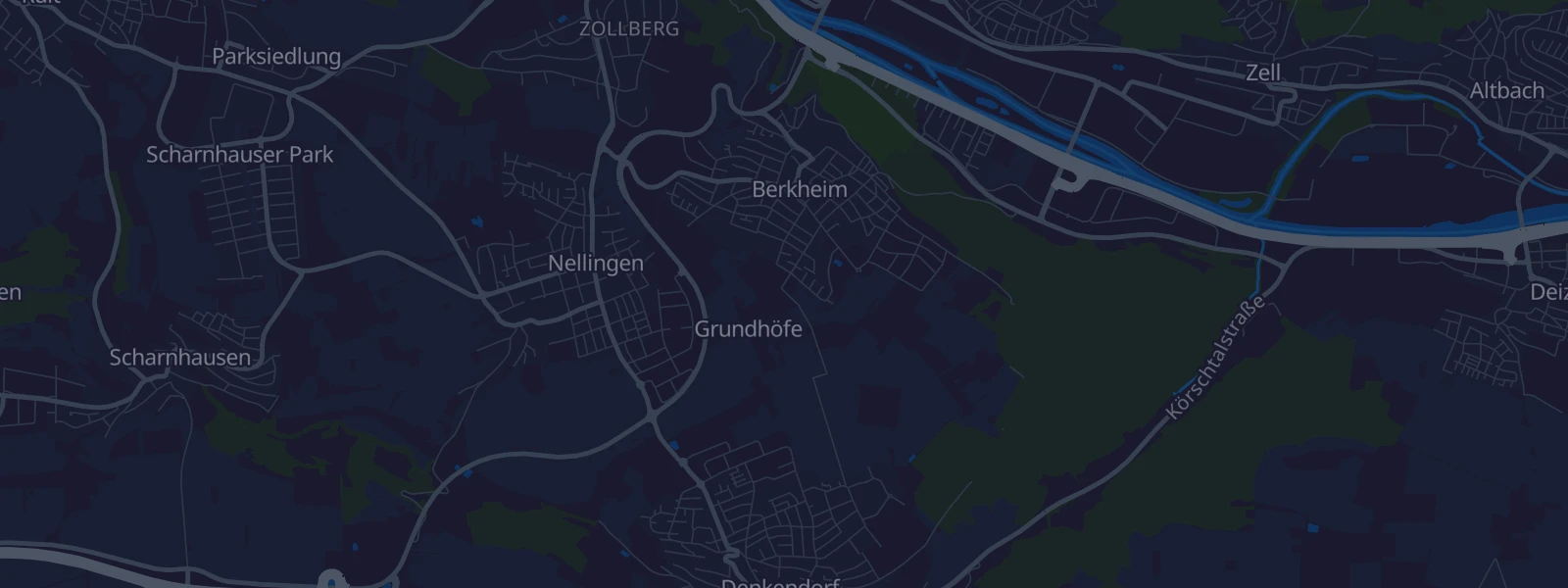 Karte von Esslingen am Neckar
