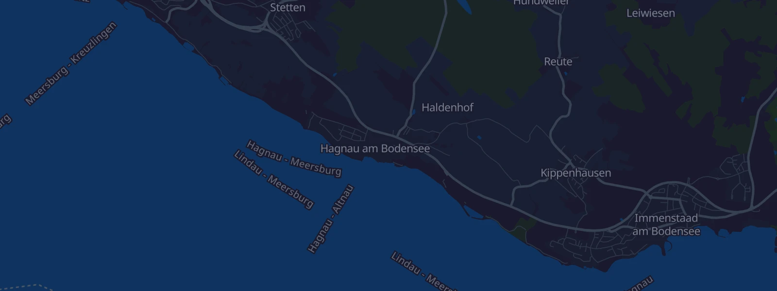 Karte von Hagnau