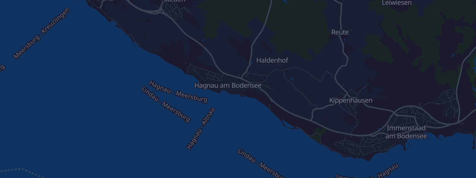 Karte von Hagnau am Bodensee