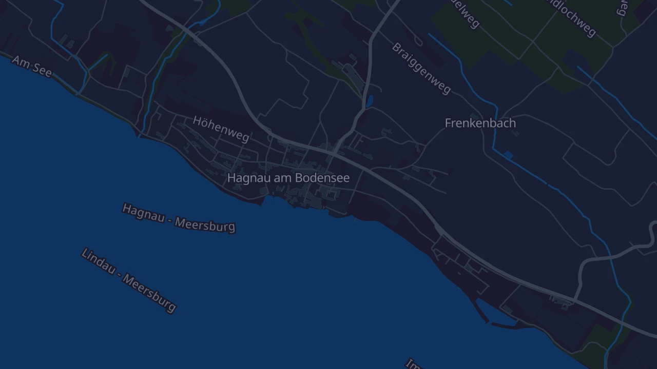 Karte von Hagnau