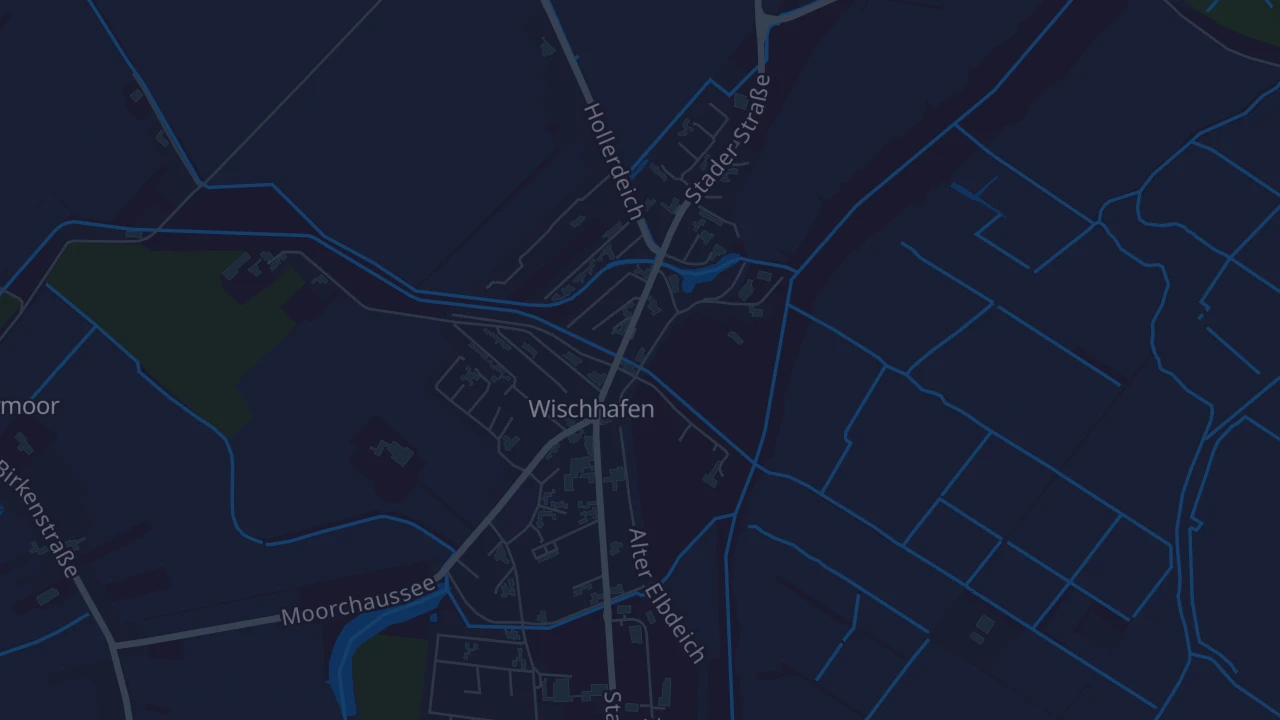Karte von Wischhafen