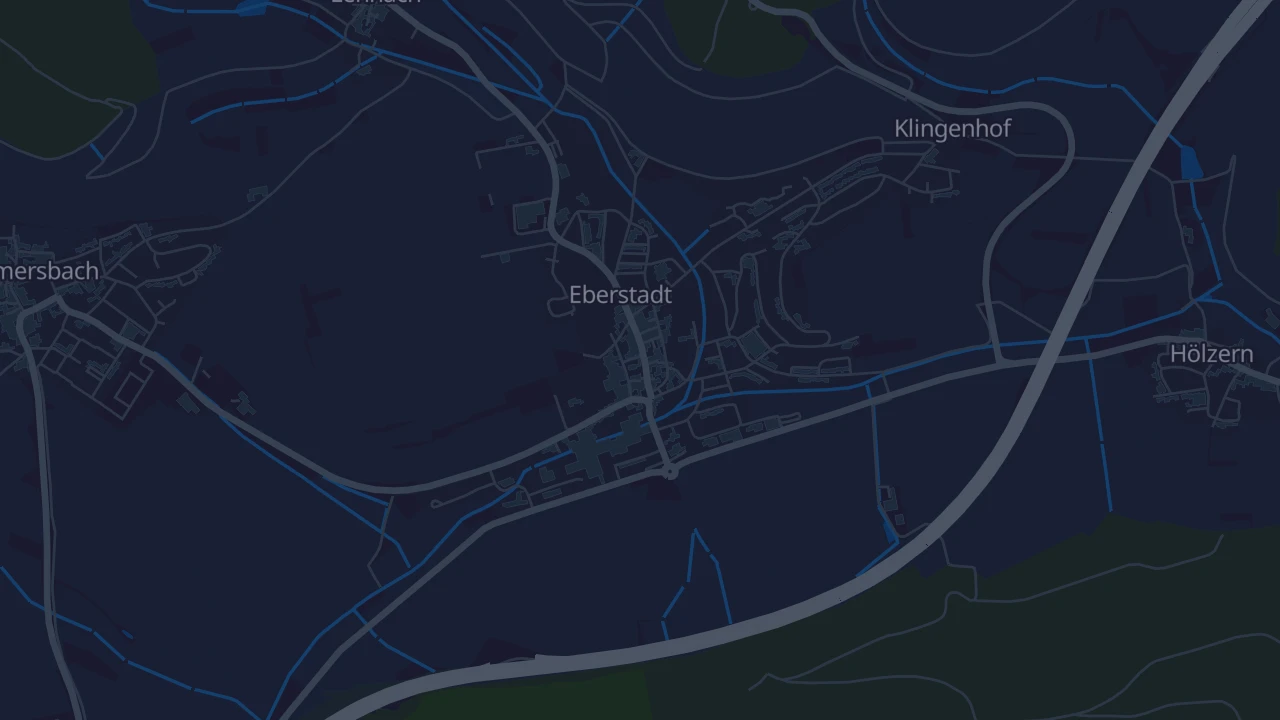 Karte von Eberstadt