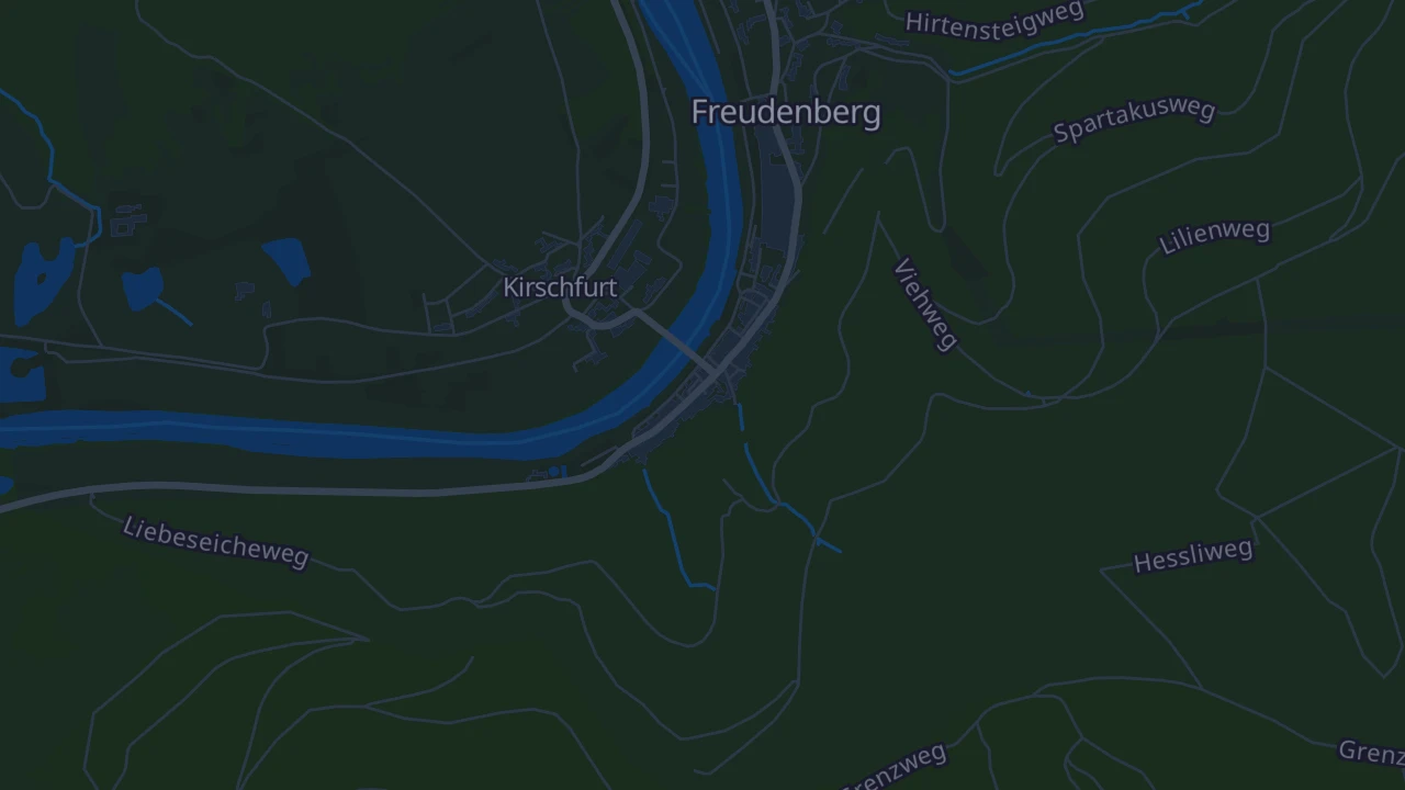 Karte von Freudenberg