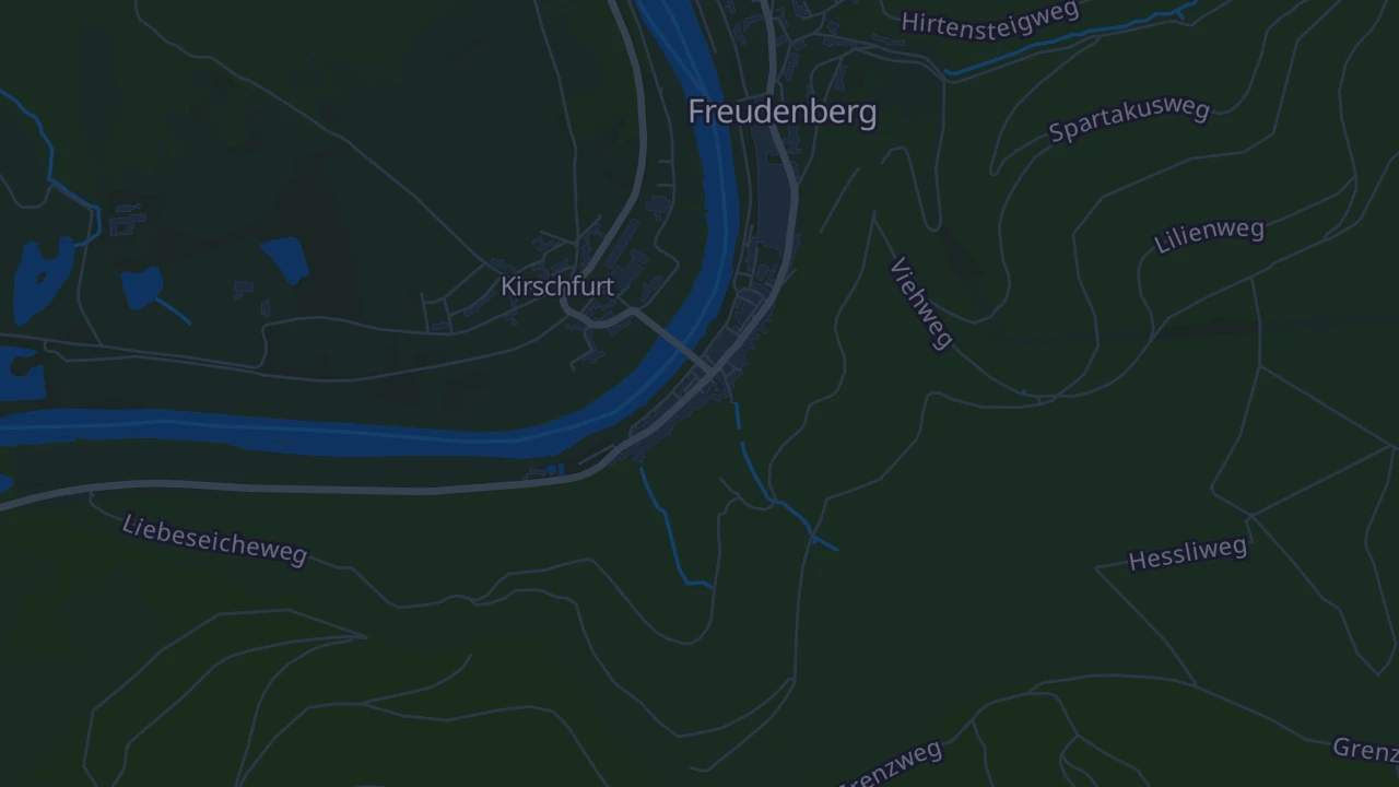 Karte von Freudenberg