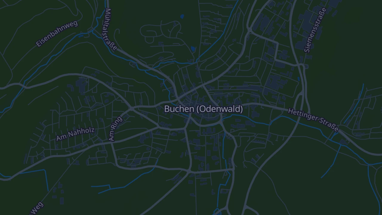 Karte von Buchen