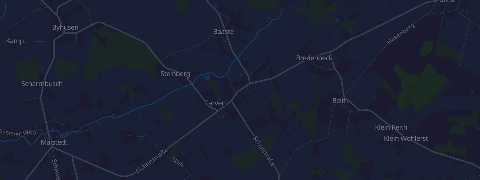 Karte von Farven