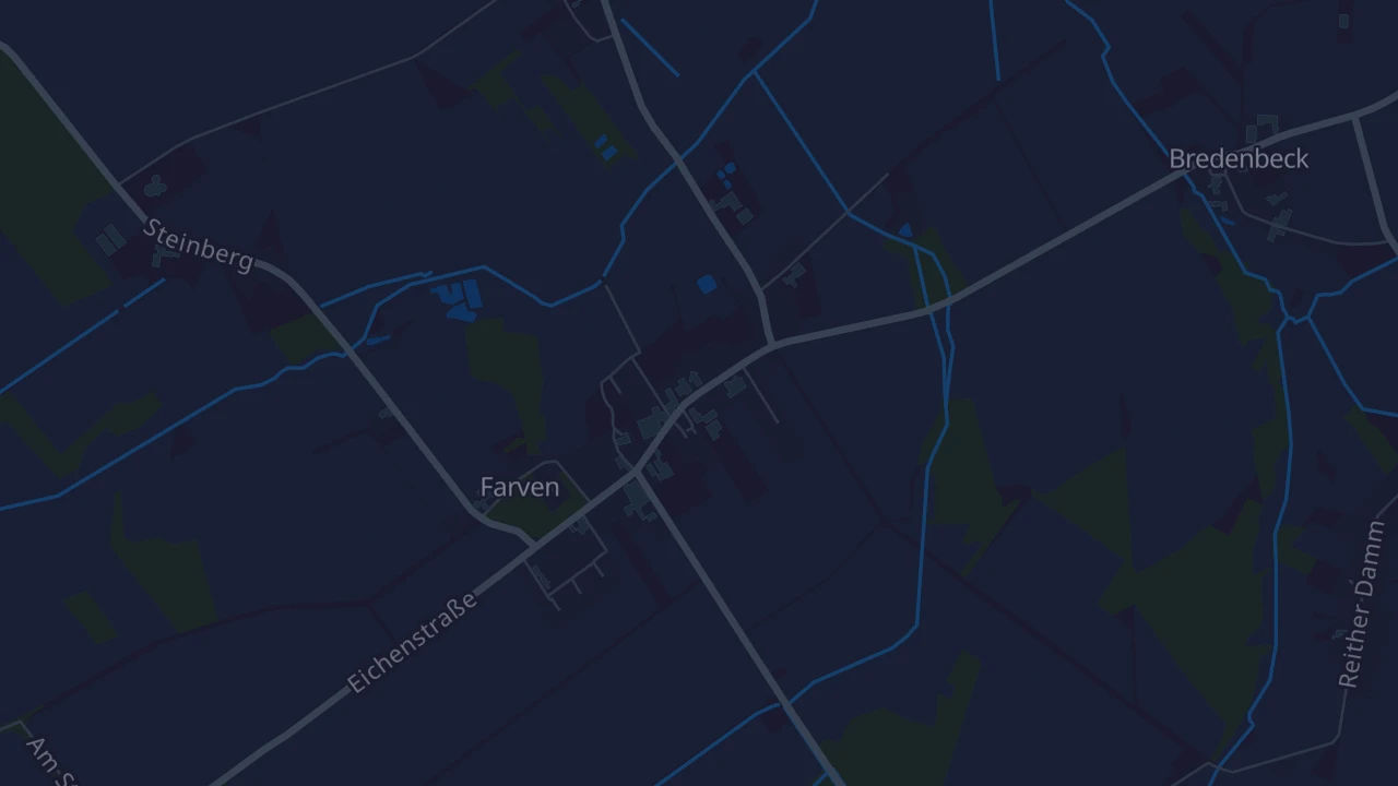 Karte von Farven