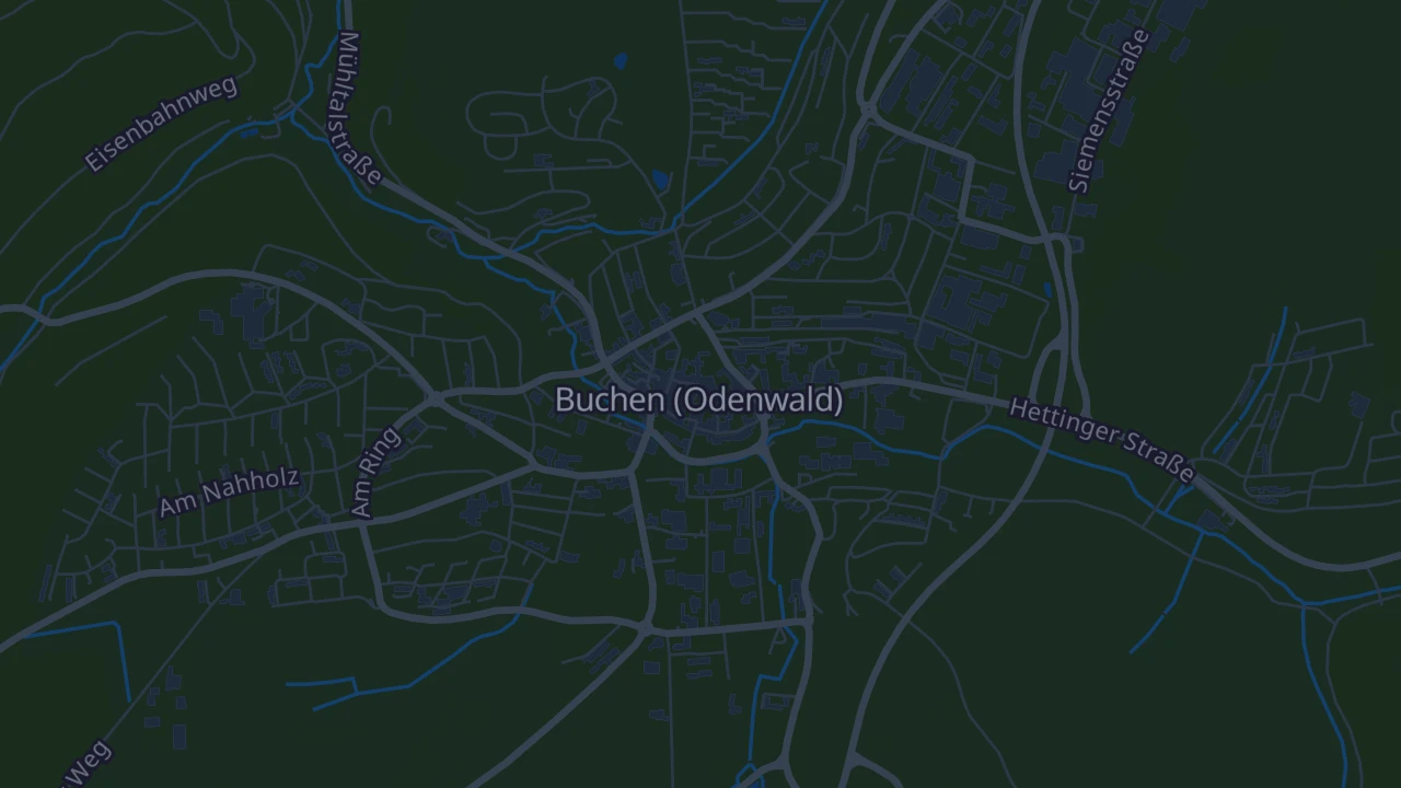 Karte von Buchen