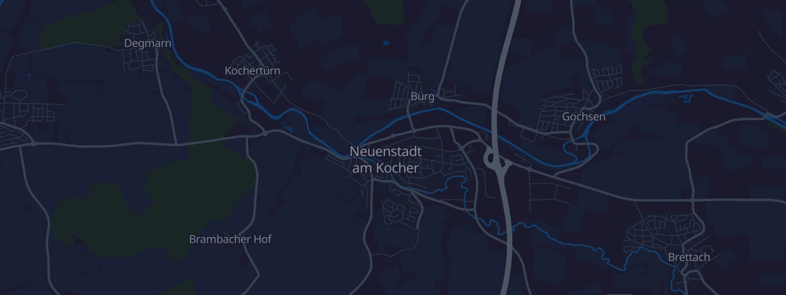 Karte von Neuenstadt