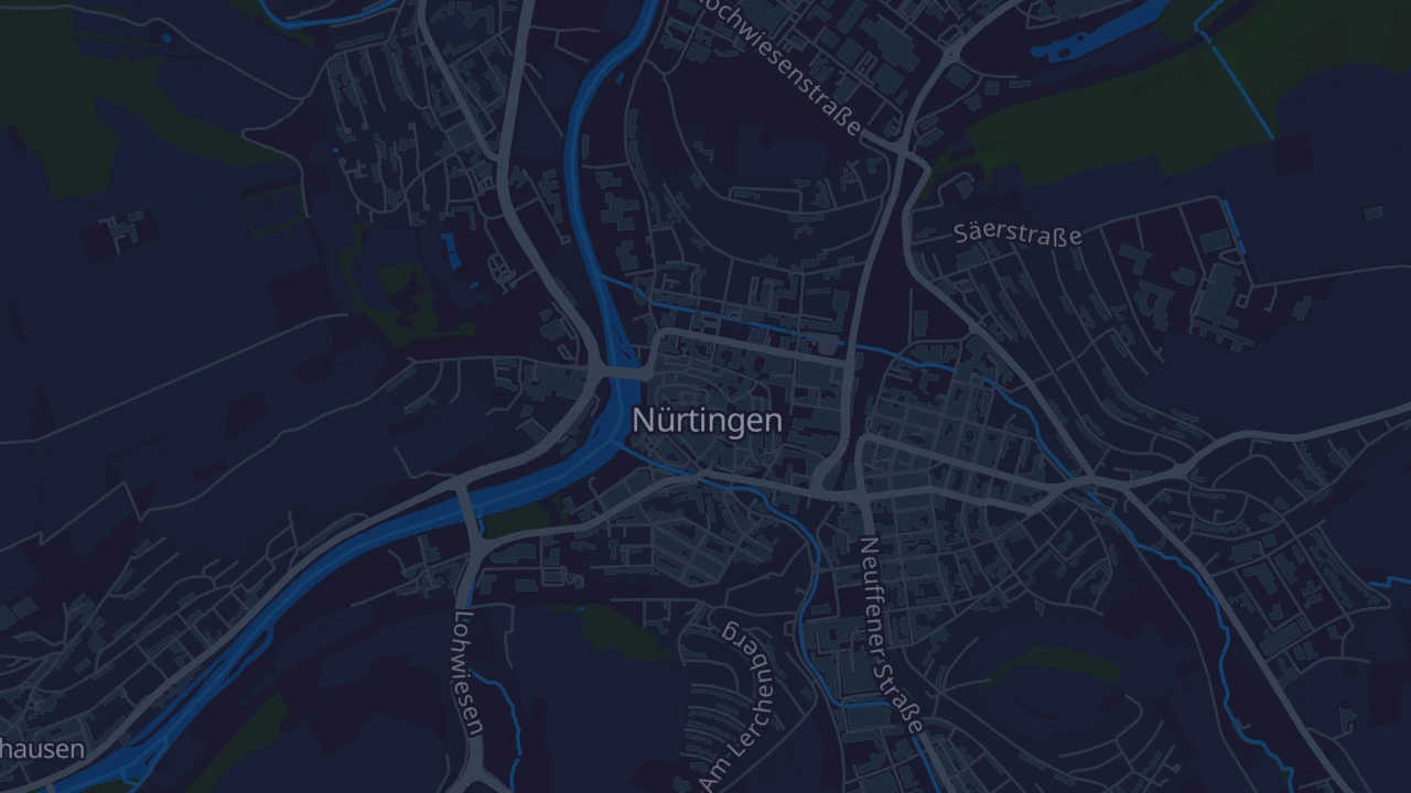 Karte von Nürtingen