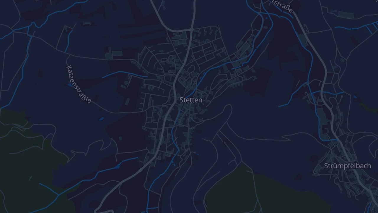 Karte von Kernen-Stetten