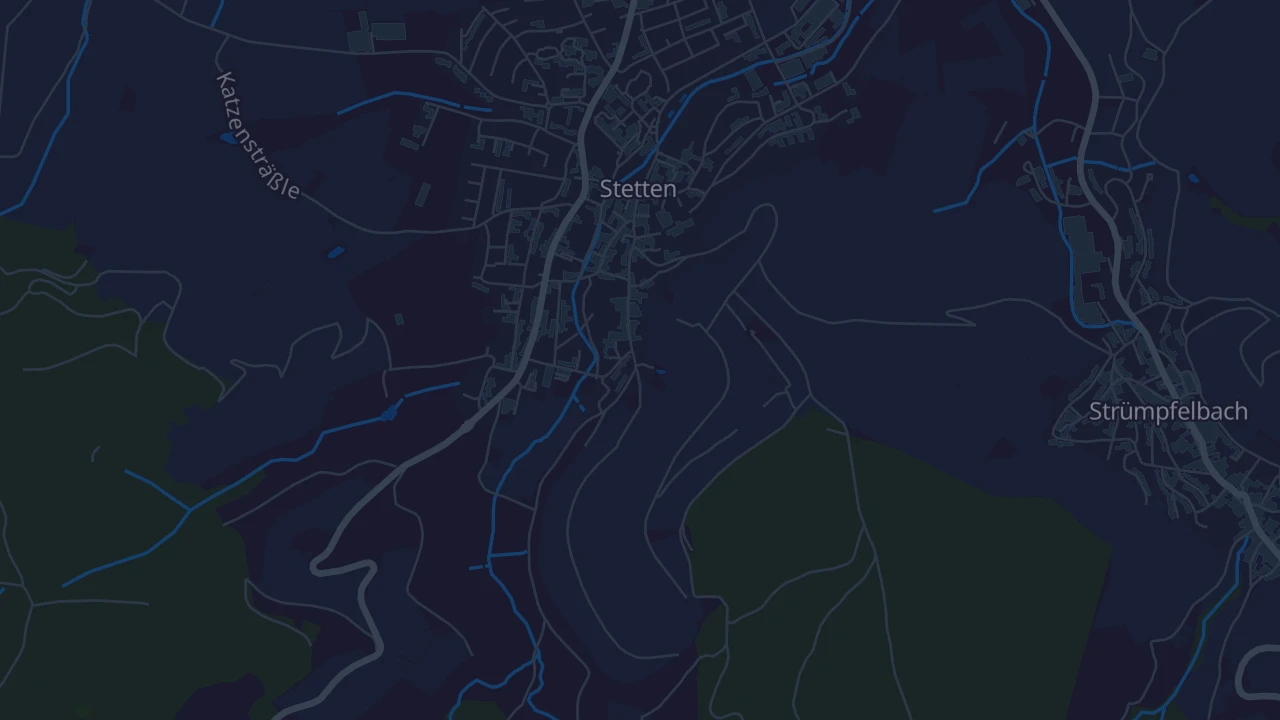 Karte von Stetten