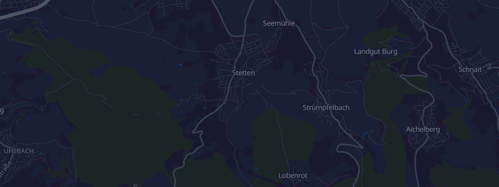 Karte von Kernen-Stetten