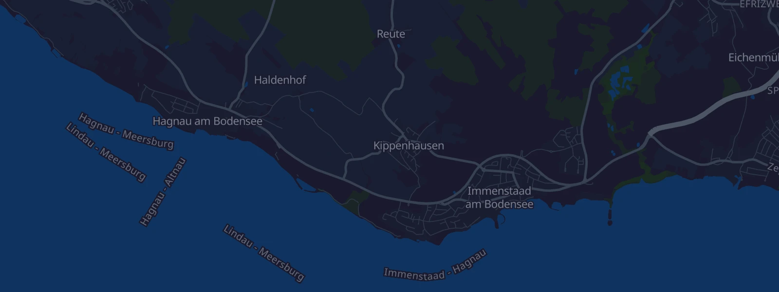Karte von Immenstaad am Bodensee