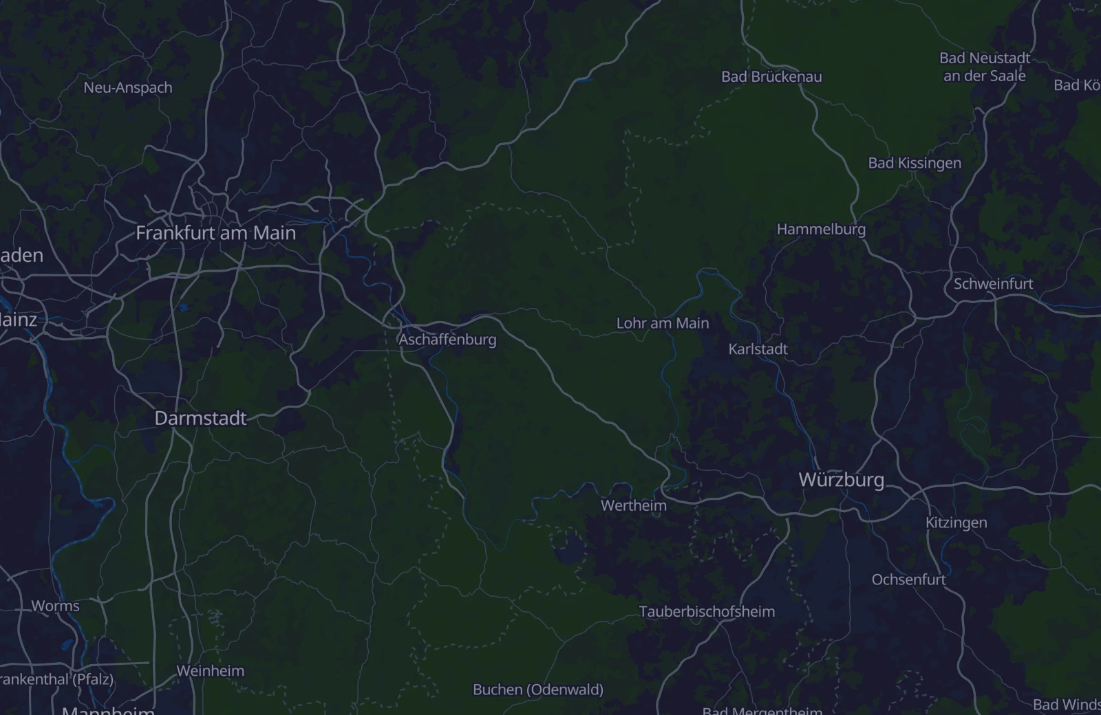 Karte: Umkreis von 30 km