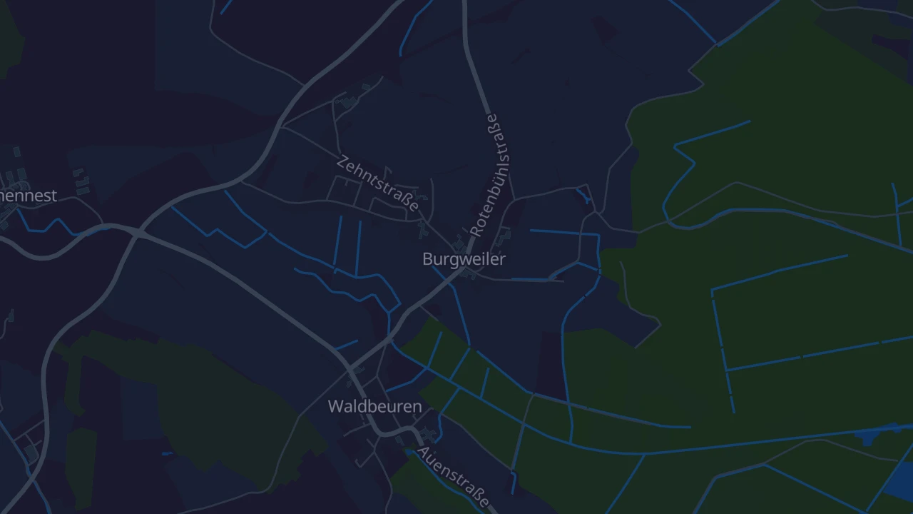 Karte von Burgweiler