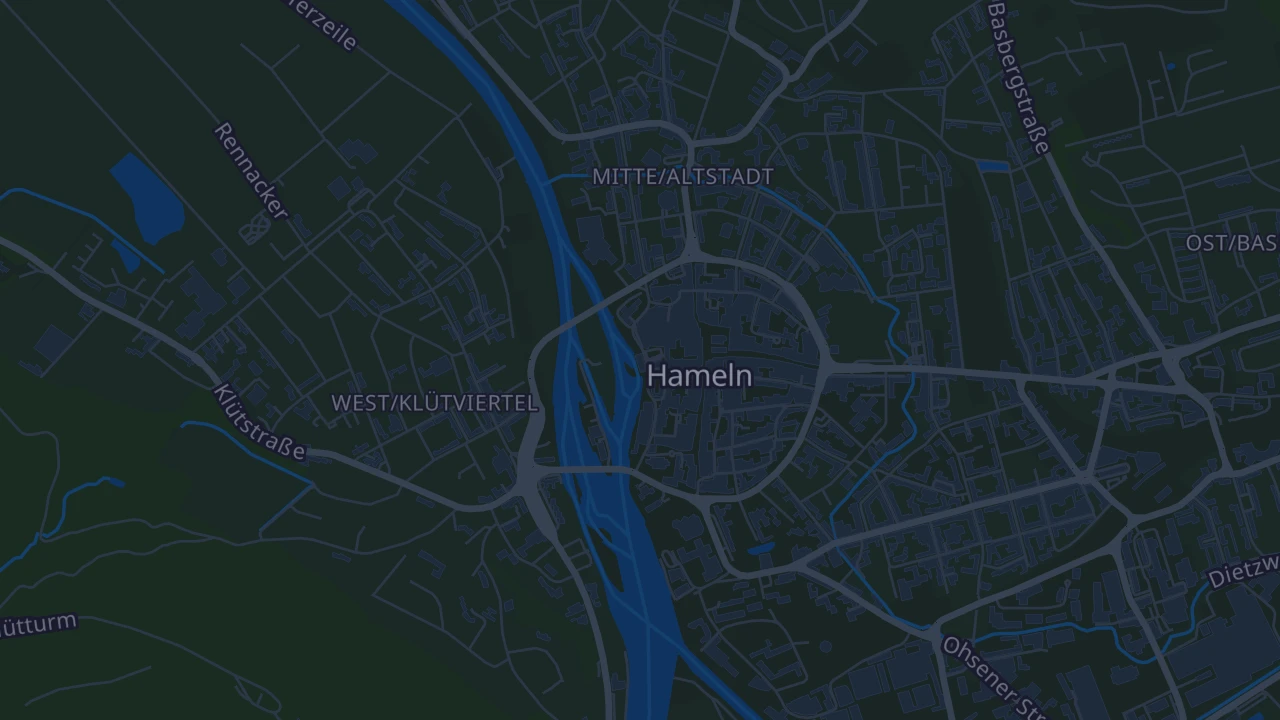 Karte von Hameln