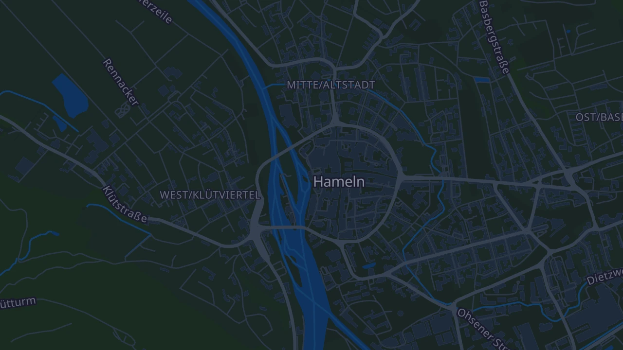 Karte von Hameln