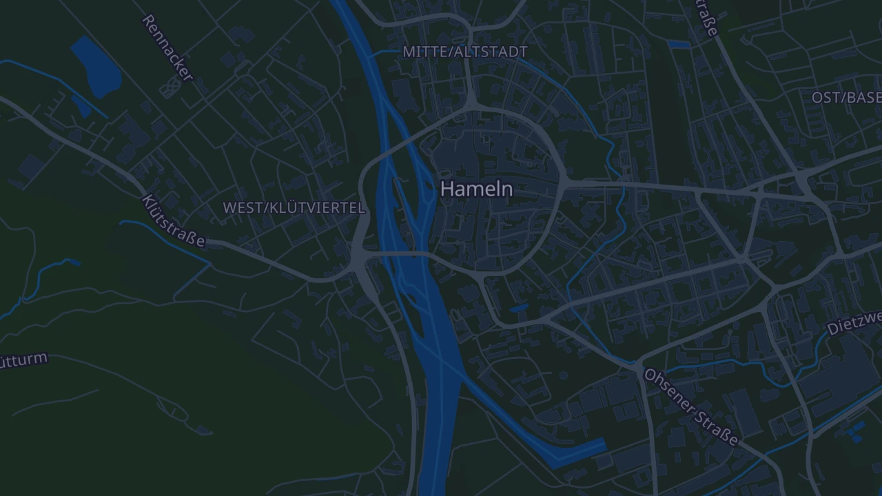 Karte von Hameln