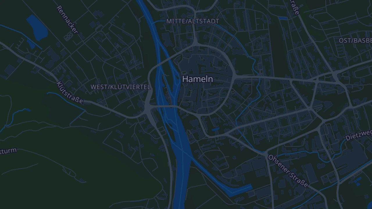 Karte von Hameln