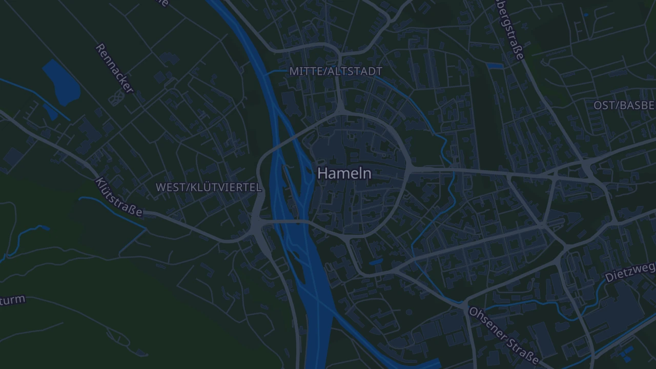 Karte von Hameln