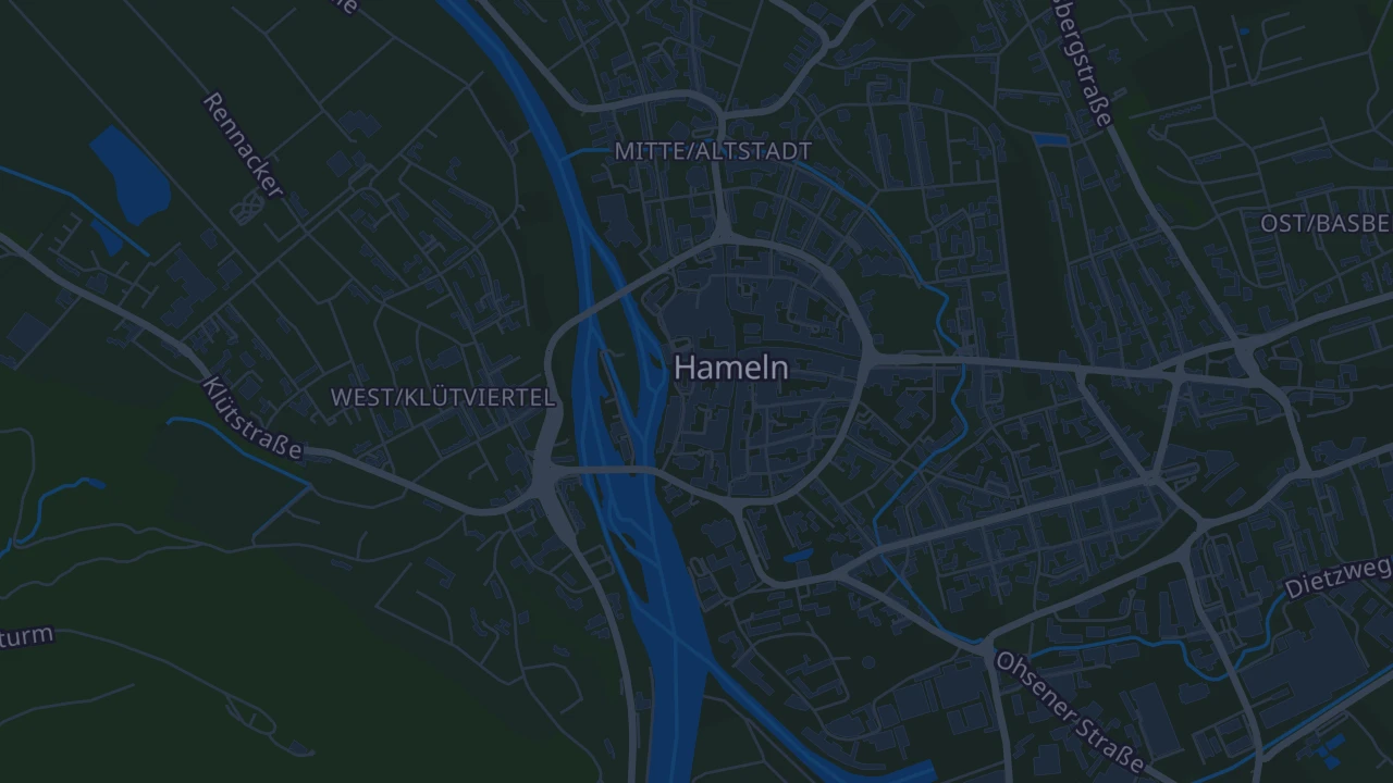 Karte von Hameln