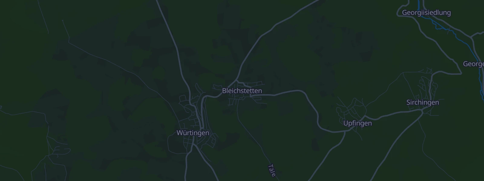 Karte von Bleichstetten