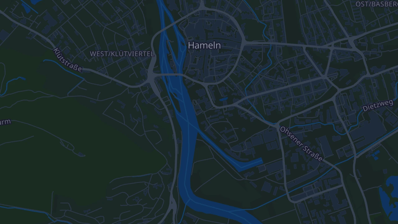 Karte von Hameln