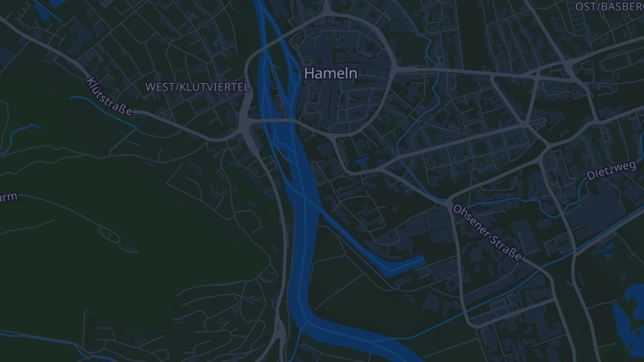Karte von Hameln