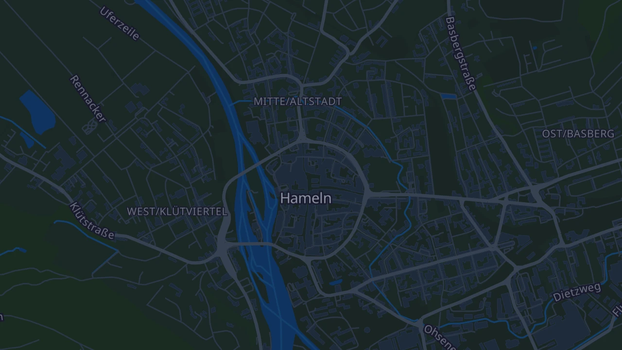 Karte von Hameln
