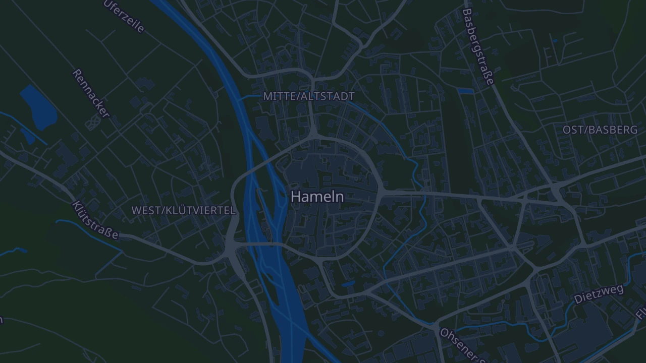Karte von Hameln