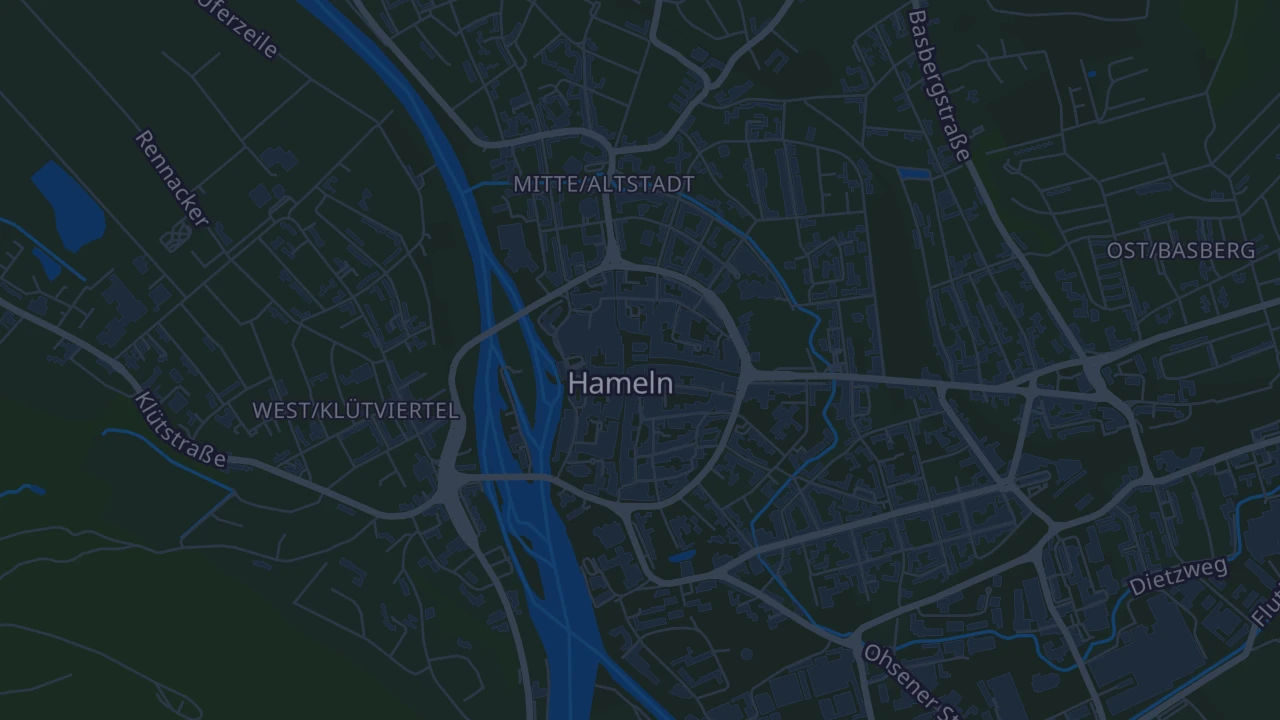 Karte von Hameln