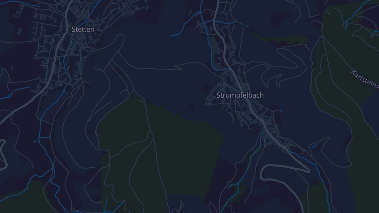 Karte von Weinstadt-Strümpfelbach