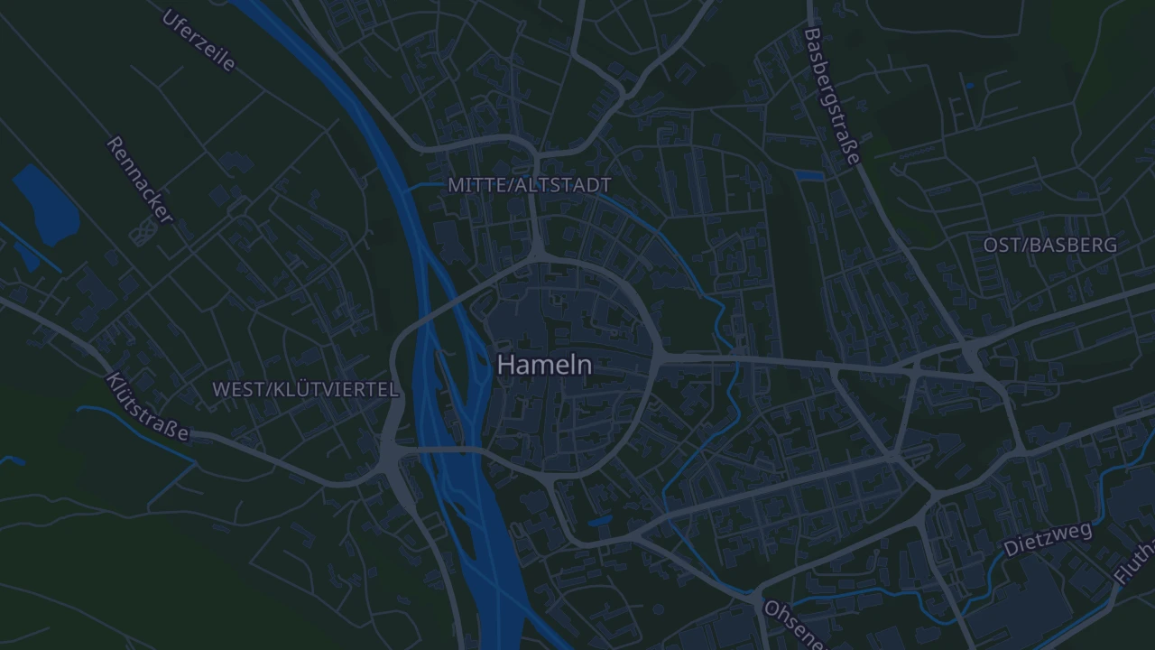 Karte von Hameln