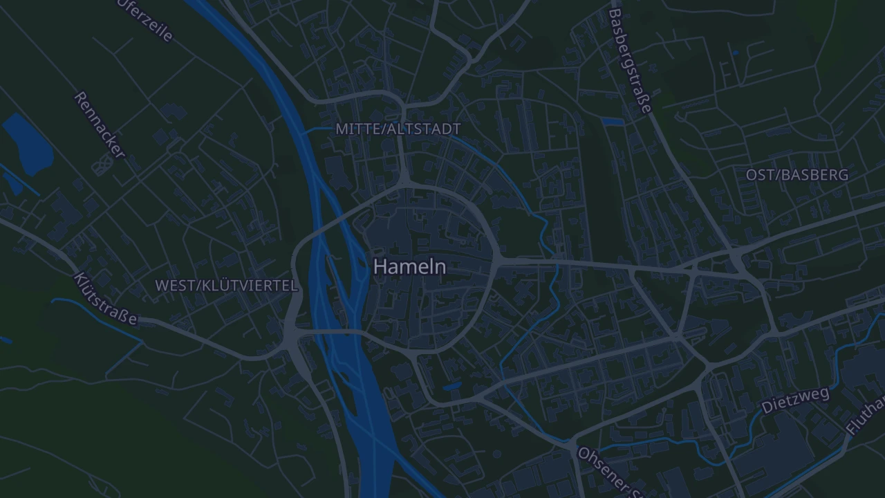 Karte von Hameln